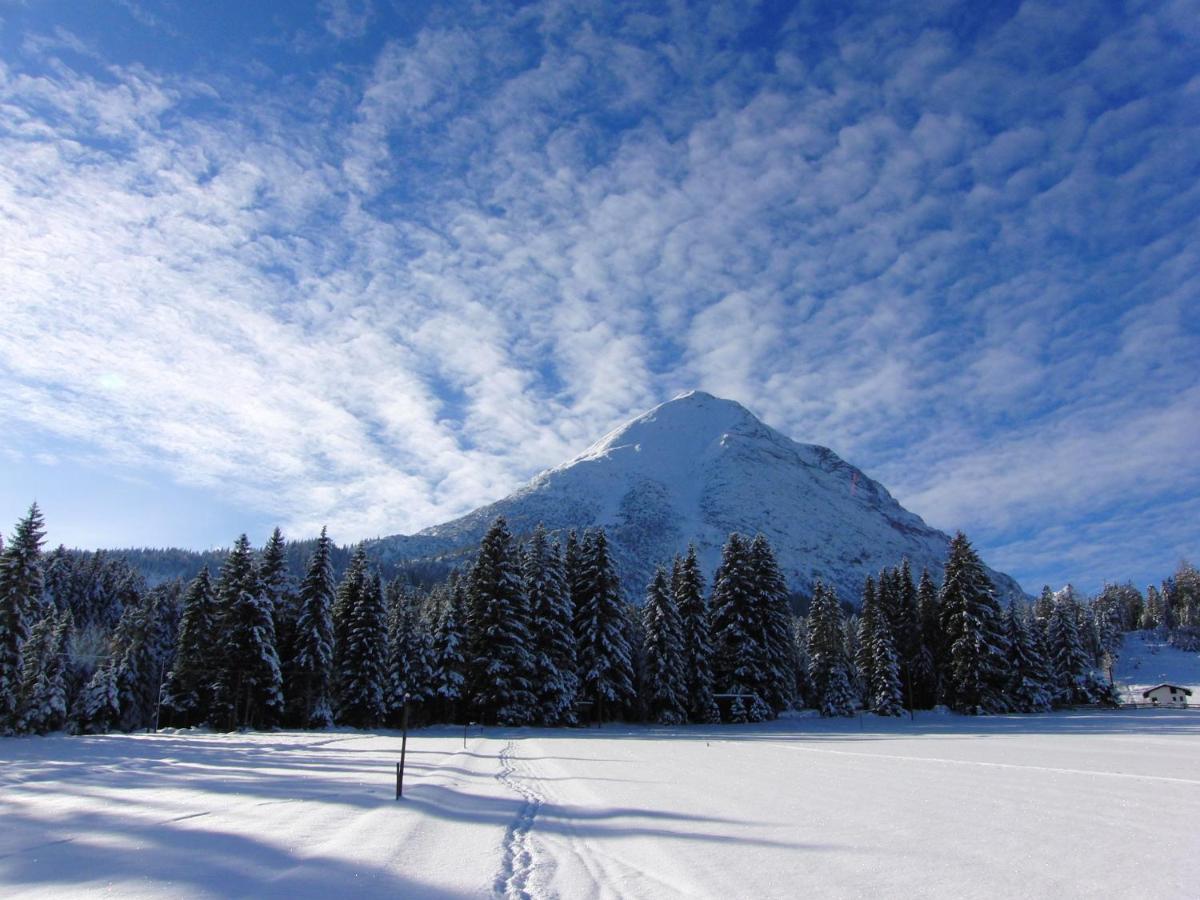 Alpenchalet Im Leutaschtal ภายนอก รูปภาพ