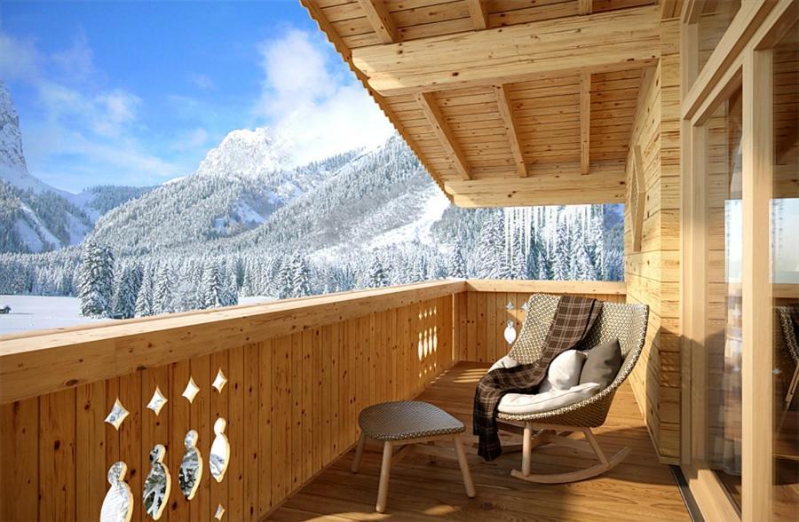 Alpenchalet Im Leutaschtal ภายนอก รูปภาพ
