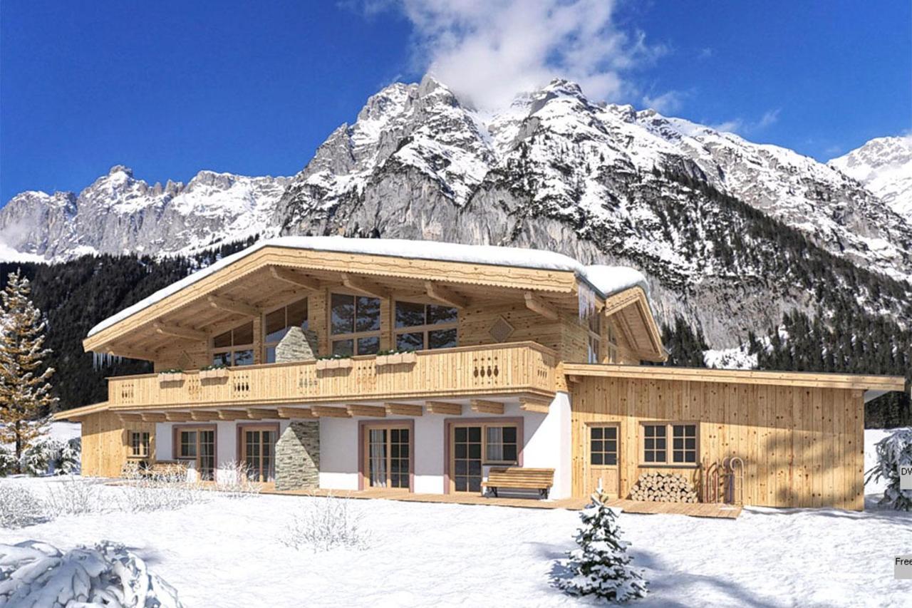 Alpenchalet Im Leutaschtal ภายนอก รูปภาพ