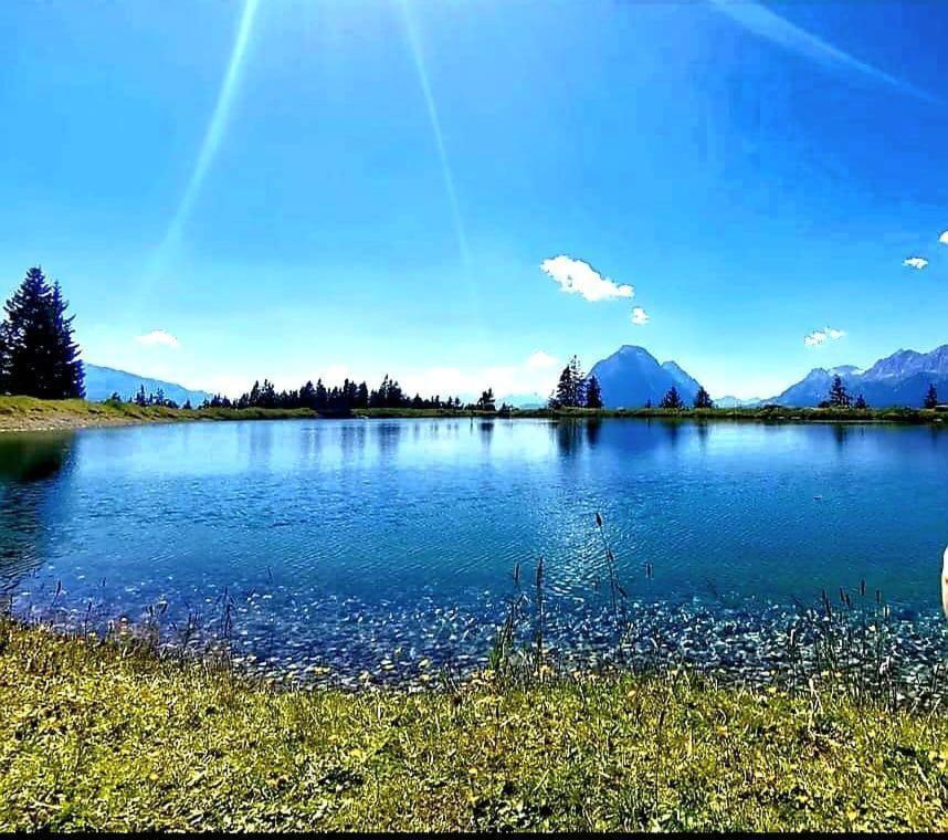 Alpenchalet Im Leutaschtal ภายนอก รูปภาพ