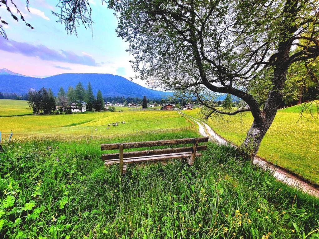 Alpenchalet Im Leutaschtal ภายนอก รูปภาพ
