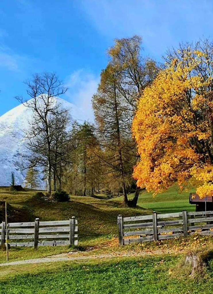 Alpenchalet Im Leutaschtal ภายนอก รูปภาพ